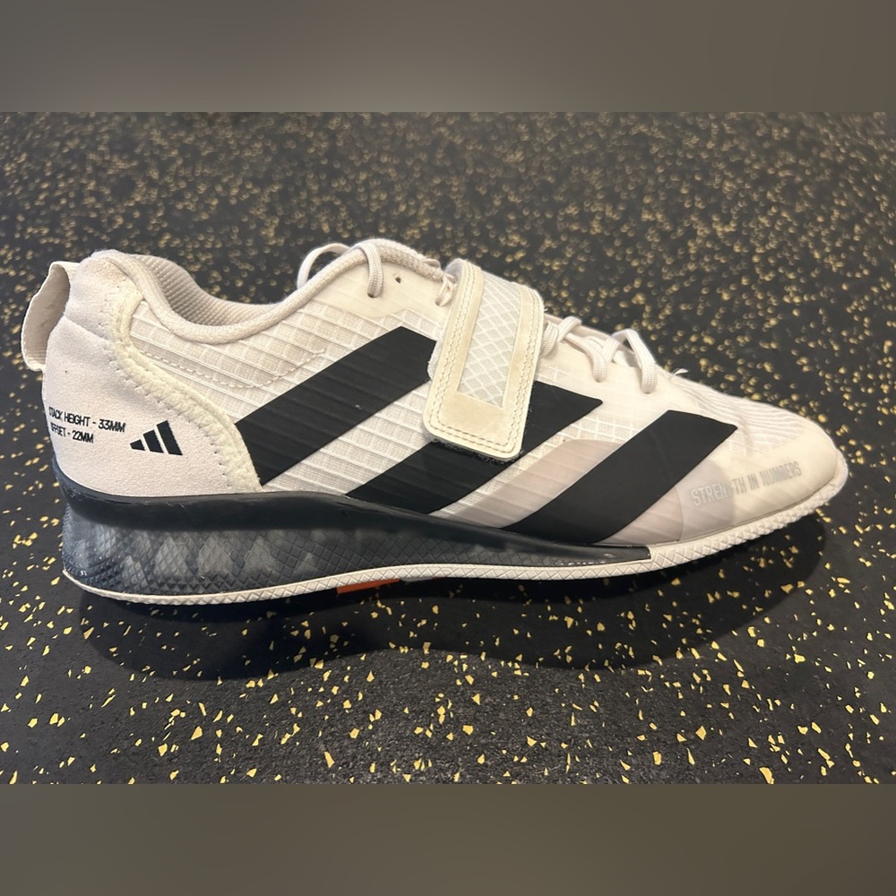 Adidas Adipower Weightlifting / Lifters 3 - White/Black GY8926 - US SZ 8 Men’s